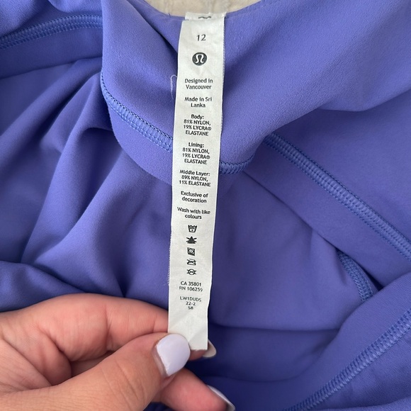 lululemon athletica Purple Crop Top - Picture 4 of 4
